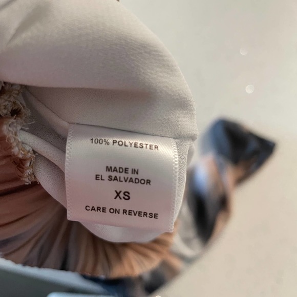 New York & Company Silk Brown, Black and White Jogger Pants Size XS - Picture 7 of 9